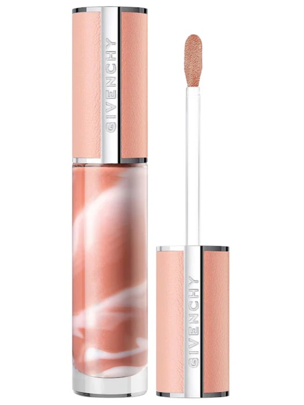 New Givenchy Rose Perfecto Hydrating Tinted Lip Balm & Gloss 110 Milky Nude